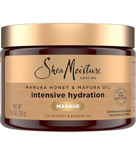 Masque Capillaire Shea Moisture à L'huile D'argan Et Lait D'amande - Format Voyage 57g
