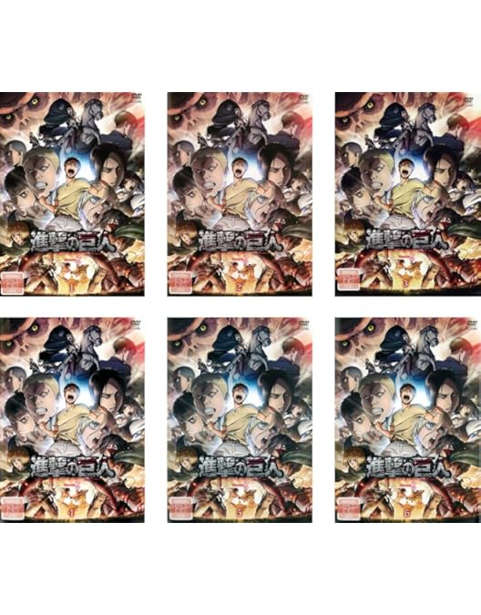Amazon.co.jp: 進撃の巨人 シーズン 1 全13巻 + 2 全6巻 + 3 全11巻