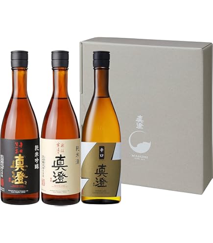 宮坂醸造真澄フラッグシップ 4種300mlセット Amazon.co.jp: 真澄(ますみ) フラッグシップ 300ml 4本ギフトセット 真