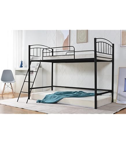 Amazon｜ロフトベッド パイプベッド シングル ハイベッド 二段ベッド