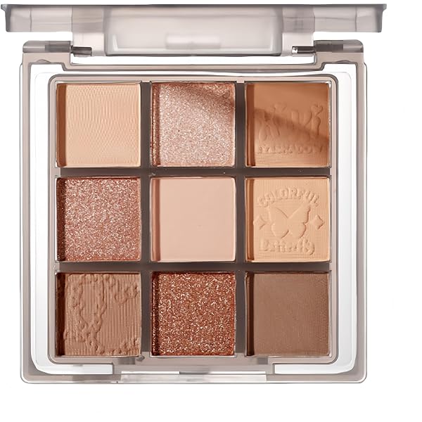 Amazon.co.jp: 7色アイシャドウパレットクリアボックス ポータブル 高