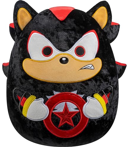 シャドウ　ソニックザヘッジホッグ　Squishmallows ぬいぐるみ Amazon.co.jp: Squishmallowsオリジナルソニックザヘッジホッグ14
