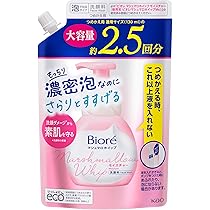 ミスリーホイップ　泡タイプ洗顔料　本体と詰替用7セット Amazon | Bioré ビオレ マシュマロホイップ モイスチャー つめかえ用
