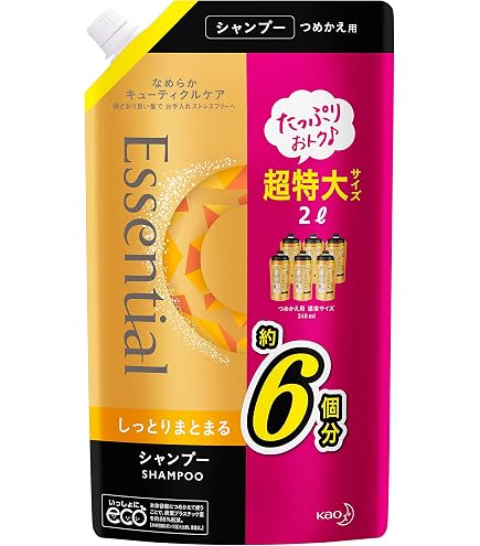 エッセンシャル シャンプー つめかえ用 1080ml