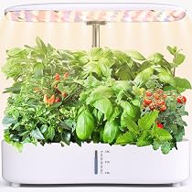 Amazon.co.jp: 水耕栽培キット、LED植物成長ライトとスマート