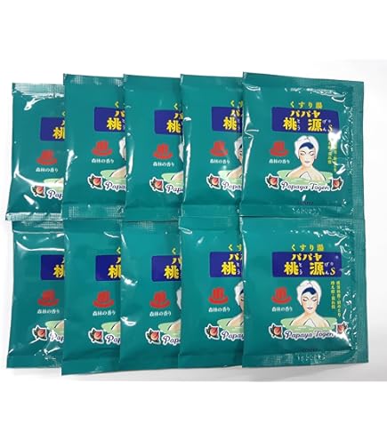 Amazon | 五洲薬品 パパヤ桃源 お風呂セット PPA-10 入浴剤 | 五洲薬品