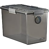 ナカバヤシ キャパティ ドライボックスS カメラ保管 20L クリアブラック DB-S1-CD