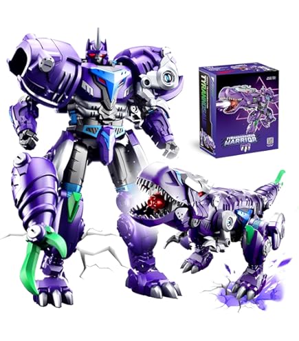 Amazon.co.jp: HSEONEJIA 5イン1 恐竜変身ロボットおもちゃ ウォーズ