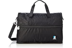 [トラベルコレクション] 折りたたみボストンバッグ(中型) キャリーオン可能 TRC0402 ブラック