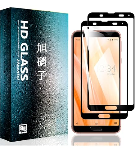Amazon | SLuB AQUOS Sense3/AQUOS Sense3 lite ガラスフィルム
