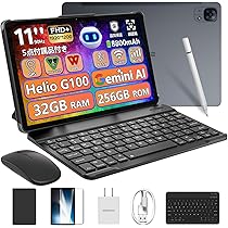 タブレット Android 15【最新8コアHelio G100搭載】11インチ Amazon.co.jp: RebotAi タブレット Android 15【最新8コアHelio