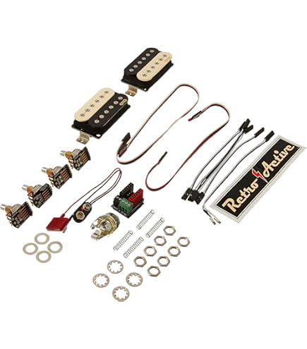 Amazon.co.jp: EMG 57/66 Bridge and Neck Humbucker Guitar Pickups