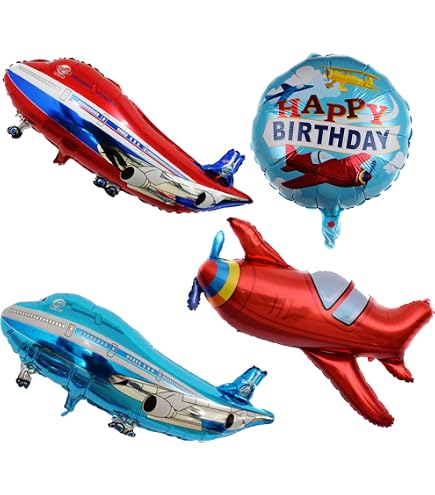 Amazon | パーティーパーク ビッグ 飛行機 アルミバルーン 風船 