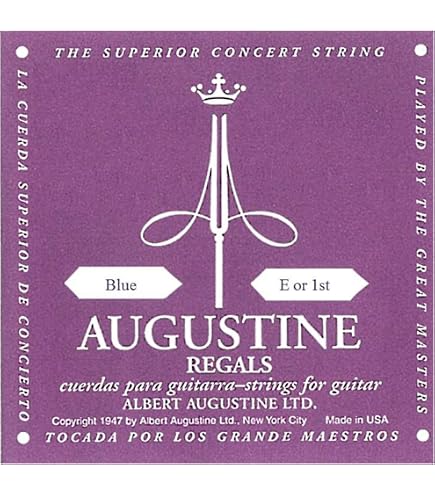 Amazon.co.jp: AUGUSTINE オーガスチン クラシックギター弦 リーガル2
