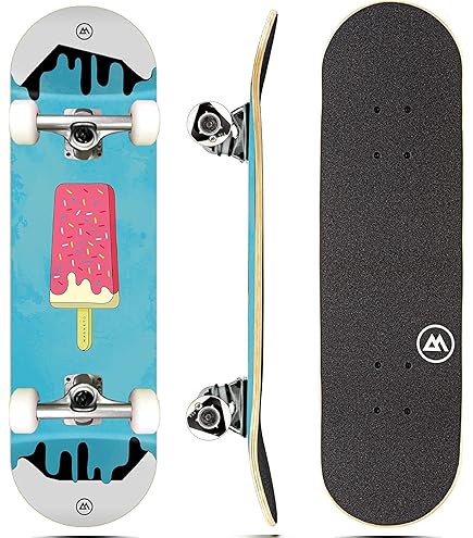 ロングスケートボード　magneto Amazon.com : Magneto Kicktail Cruiser Longboard Skateboard - Adult