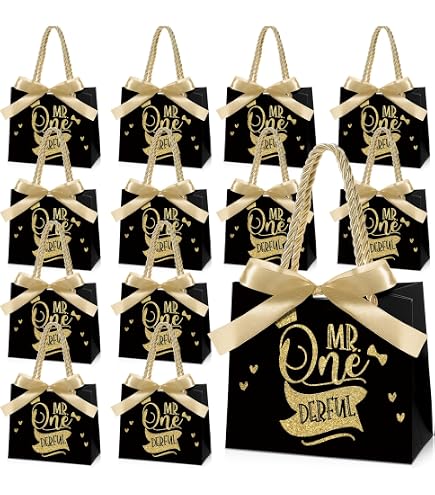 XXDecor Mr Onederful Party-Set – 80-teilig Für 20 Gäste – Dessertteller & Servietten – 1. Geburtstag Dekoration