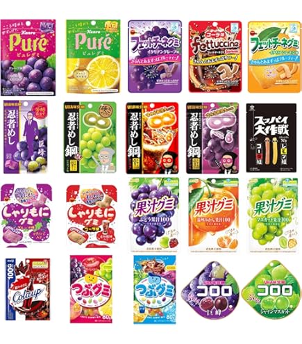 Amazon | グミ 詰め合わせ 8種 グミ 詰め合わせ 詰合せ プレゼント