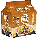 日清 ラ王 味噌 5食パック 495g ×6袋