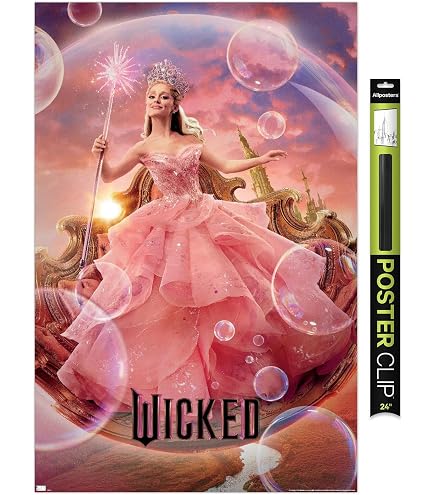 Amazon.co.jp: 映画ポスター ウィキッド ふたりの魔女 Wicked 24×36