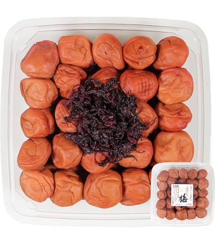 Amazon | すこし訳あり 紀州南高梅 しそ梅 1kg 梅干し うめ ウメ 梅