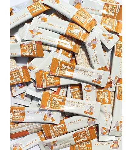 Amazon.co.jp: AGF ブレンディ スティック カフェオレ (8.8g×100本)×4