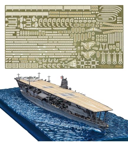 フジミ1/700　日本海軍戦艦2艦セット Amazon | フジミ模型 1/700 波シリーズ(スナップ仕様) No.1 EX-2 日本