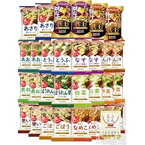 Amazon | アマノフーズ フリーズドライ 味噌汁 2ヶ月 31種62食