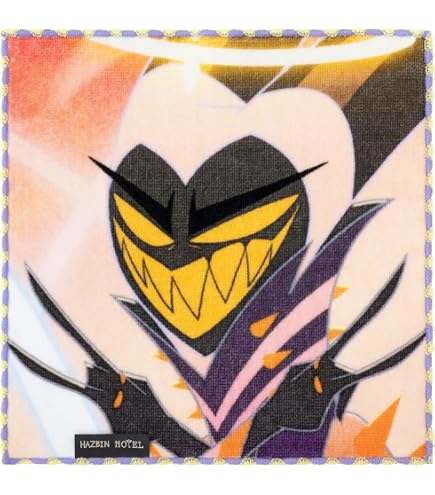 Amazon｜HAZBIN HOTEL ファニーフェイスなハンドタオル（チャーリー