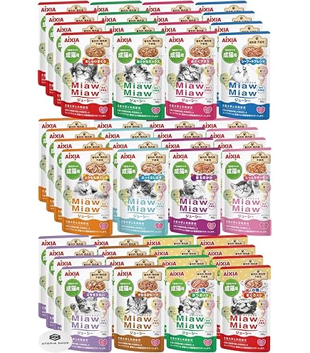 Amazon.co.jp: ミャウミャウ miawmiaw ジューシー パウチ