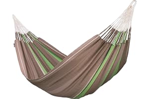 LA SIESTA(ラシエスタ) クラシックハンモック キングサイズ FLORA/フローラ[1~3人用]オーガニックコットン製 Chocolate/チョコレート FLH18-6