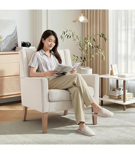 Amazon.co.jp: CHAIRKER 一人掛けソファ ソファチェア リビングチェア