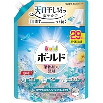 Amazon | Bold ボールド 柔軟剤入り 洗濯洗剤 液体 爽やかおひさまと
