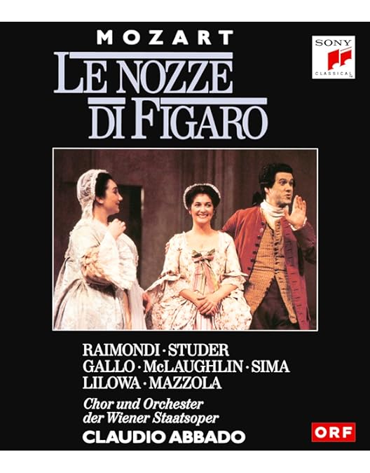 Amazon.co.jp: モーツァルト:歌劇《フィガロの結婚》全4幕 [DVD