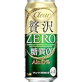 クリアアサヒ贅沢ゼロ 【糖質ゼロ アルコール6%】クリアアサヒ 贅沢ゼロ [ 新ジャンル/第3のビール ] [ 500ml×24本 ]