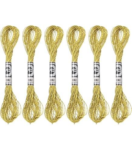 Amazon.co.jp: HOODANCOS 多色ミシン糸 縫製用の金属糸 クロスステッチ