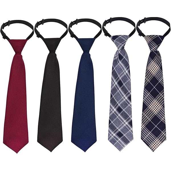 neck tie with elastic