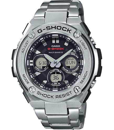 【美品】カシオ G-SHOCK GST-W100 D フルメタル電波ソーラー Amazon.co.jp: GST-W100D-1A4JF : ファッション