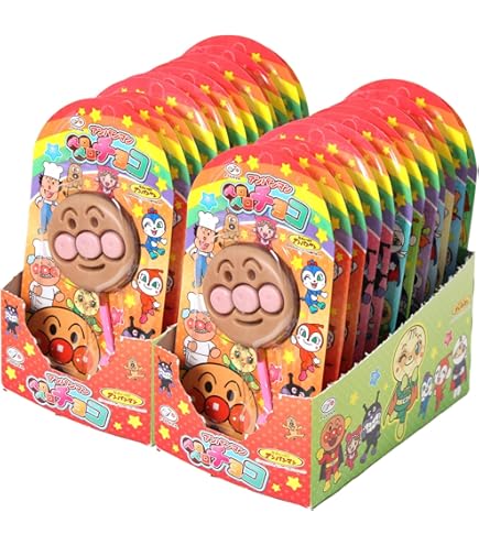 Amazon.co.jp: Fujiya 1 piece Anpanman Lec Lec Chocolate 12 pieces