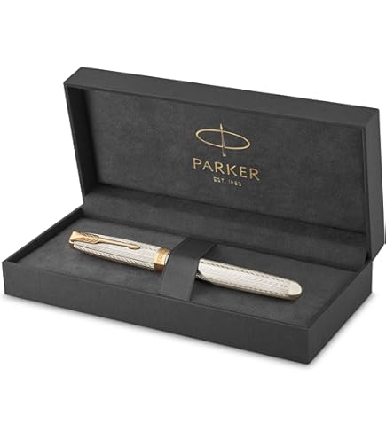 【超希少】  925ジョージ ジェンセン 万年筆 18K Amazon | Georg Jensen スターリングシルバー 925ライン 万年筆