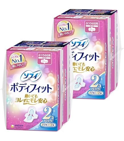 Amazon | ソフィ ボディフィット 軽やかスリム 軽い日用 羽つき 17.5cm