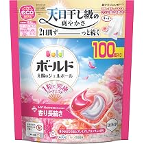 Amazon.co.jp: ボールド ジェルボール 柔軟剤入り【大容量】100個