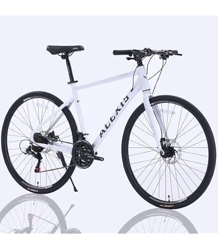 Amazon | ACEXIS クロスバイク 自転車 シマノ7段変速 適応身長160cm