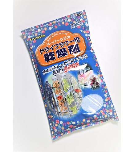 Amazon.co.jp: 豊田化工 シリカゲル ドライフラワー用 乾燥剤 1kg (3個