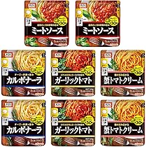 Amazon.co.jp: オーマイ レンジで パスタソース 4種 各2袋 計8袋