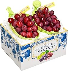 【Amazon.co.jp限定】 NAKANO GRAPE 【先行予約】【2026年発送】JA中野市からお届け! クイーンルージュ(R)大房620g以上×2房(1.2kg以上) （2026年10月上旬～10月下旬お届け）大容量