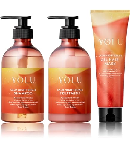 ⁑【６セット】YOLU ヨル チュベローズ リラックスリペアヘアケア 夏夜 6セット】YOLU ヨル チュベローズカームナイトリペアヘアケア 夏夜