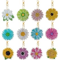 ダイヤモンドアート12点セット Amazon.co.jp: Bimkole 雛菊 ダイヤモンドアート キーホルダー キット