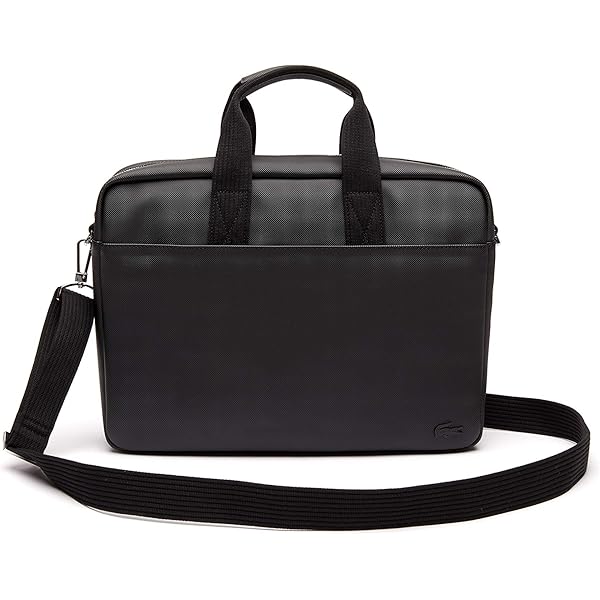 Amazon.co.jp: Lacoste Men's Classic Computer Bag, Black, One Size