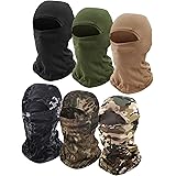 6 Pieces Balaclava Face Mask Motorcycle Windproof Camouflage Fishing Face Cover Winter Ski Mask
