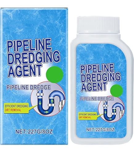 Amazon | 排水管つまり除去剤、227gパイプライン洗浄剤、12.7x6.4cm
